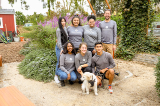 The Heritage Garden team led service during CU Serves